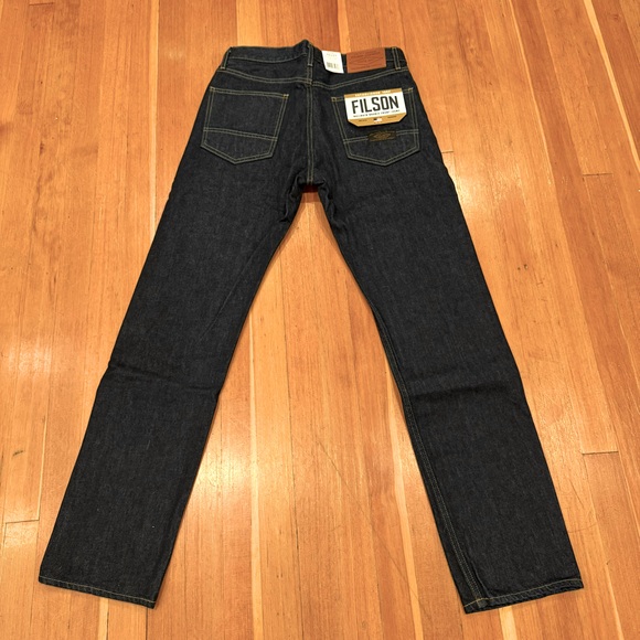 Filson Bullbuck Double-Front Jeans Rinse Indigo 32x30 - Picture 5 of 12